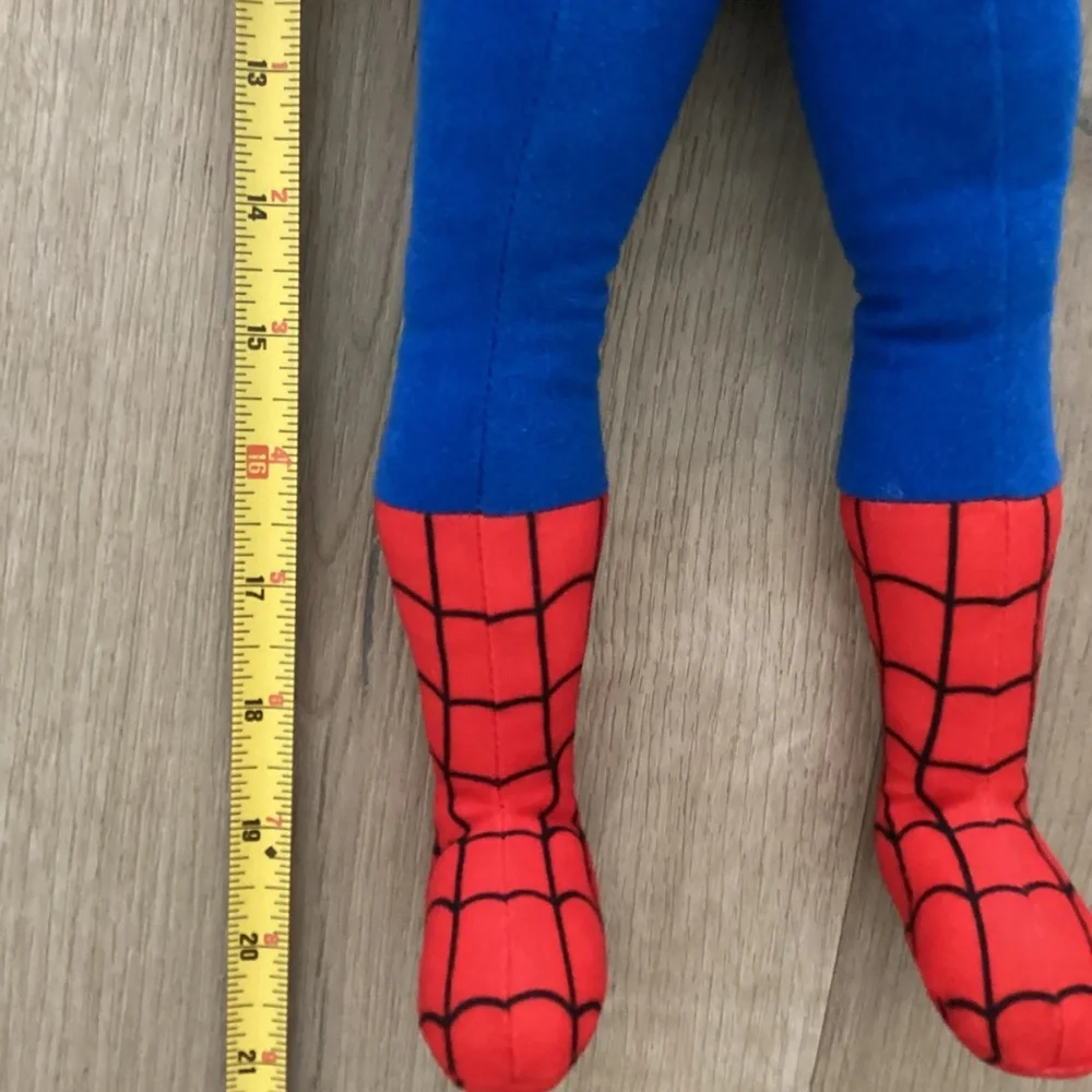 NWT Spider-Man Character Marvel Plush Backpack Toys Red and Blue